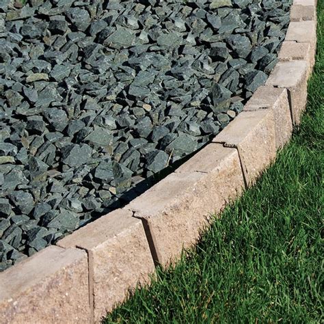 lowes landscaping stone edging