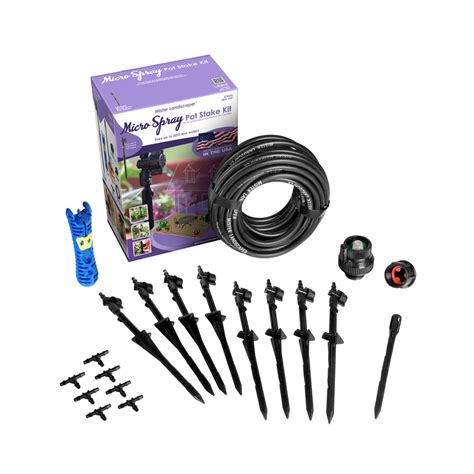 Mister Landscaper Drip Irrigation Patio Kit at