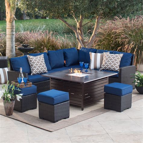 weedtime.us:lowes patio sets with fire pit