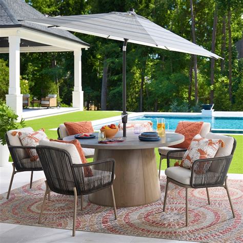 Lowes Round Patio Dining Set