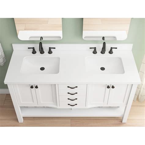 Lowes Vanity Double Sink