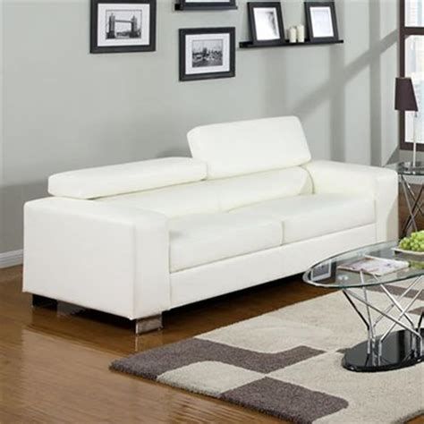 Lowes White Sofa
