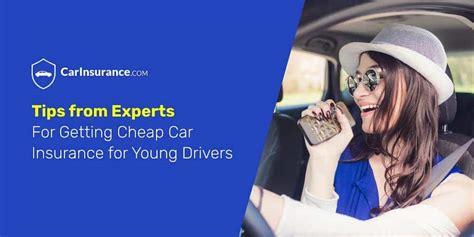 lowest car insurance rates for young drivers