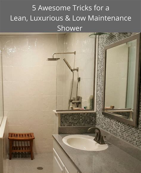 Lowest Maintenance Shower Tile
