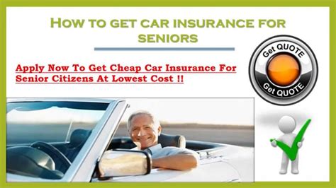 lowest rates on car insurance for seniors