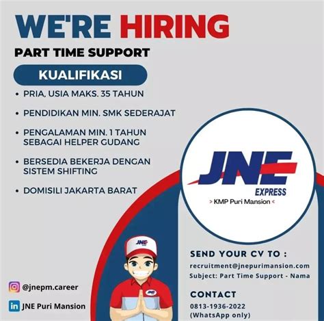Lowongan Kerja JNE Bandung April 2020 Info Loker Bandung Terbaru 2022