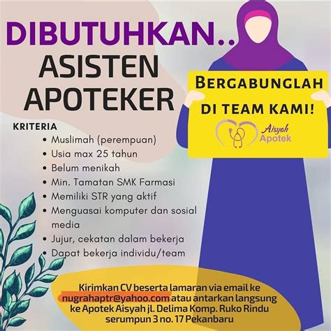 Lowongan Kerja Apoteker SUMIA Aesthetic Clinic (Jakarta Selatan