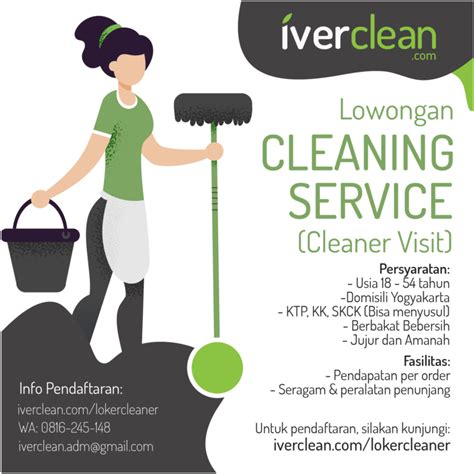 lowongan kerja cleaning service viza istal persada surabaya pencari kerja