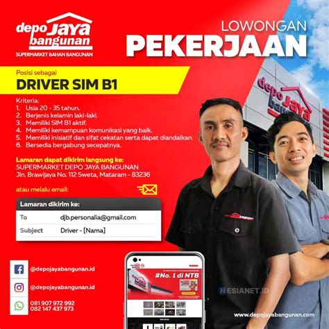 Lowongan Kerja Driver Sim B1 Terbaru Olx Bandung