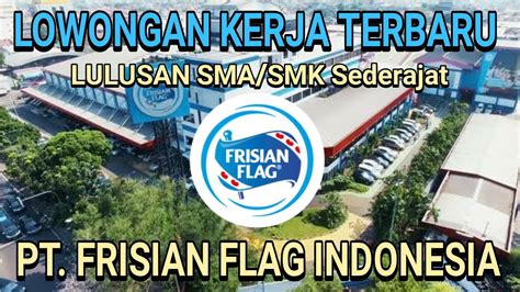 lowongan kerja frisian flag