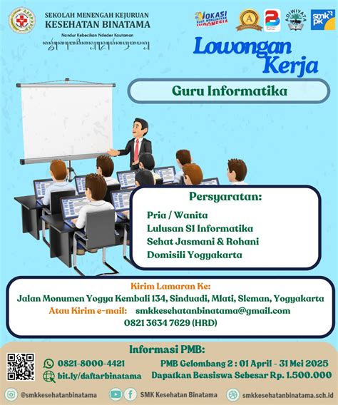 Lowongan Kerja Kementerian Komunikasi dan Informatika Tingkat SMA SMK STM Sederajat REKRUTMEN