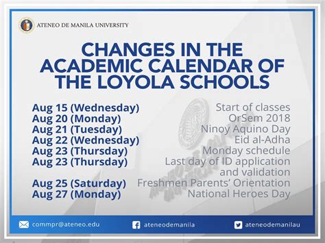 Loyola New Orleans Academic Calendar