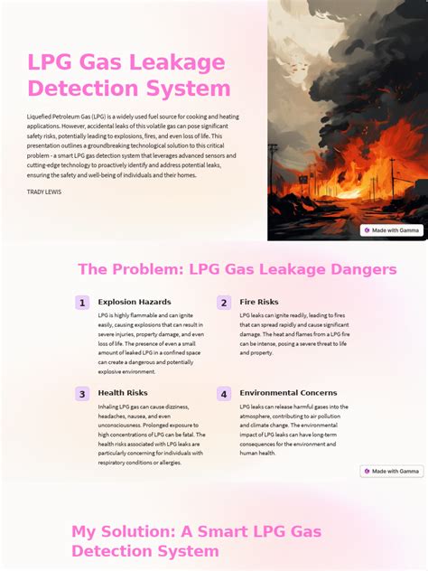 Lpg Gas Detection System Pdf
