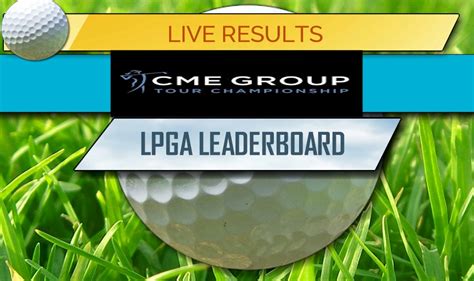 lpga leaderboard official site