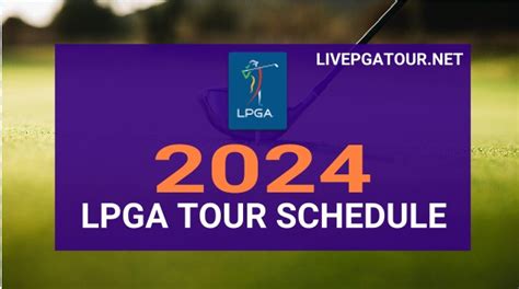 lpga tour golf schedule 2024