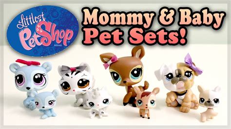 lps mommy and baby sets