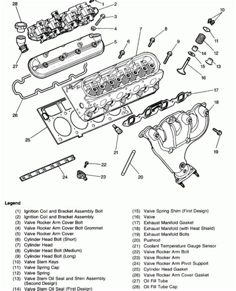 2008 Corvette LS3 Engine Parts Exploded View