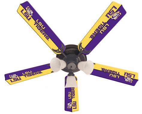 Ceiling Fan Designers 7995LSU New NCAA LSU TIGERS 52 in. Ceiling Fan eBay