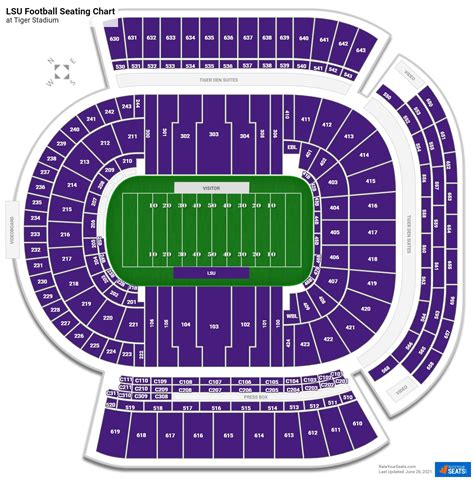 Lsu Tiger Stadium Virtual Seating Chart