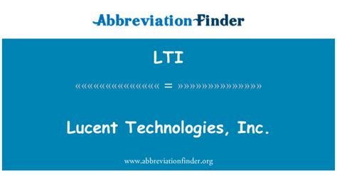 lti meaning technology