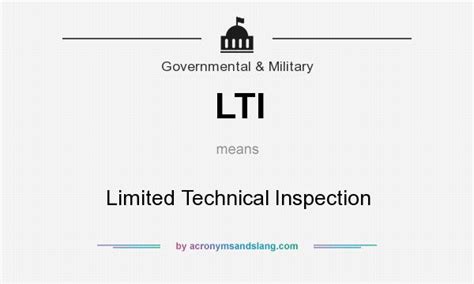lti stands for in safety