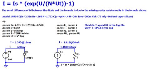 Ltspice Diode Model Example