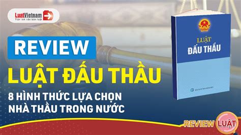 luật đấu thầu 2023 luatvietnam