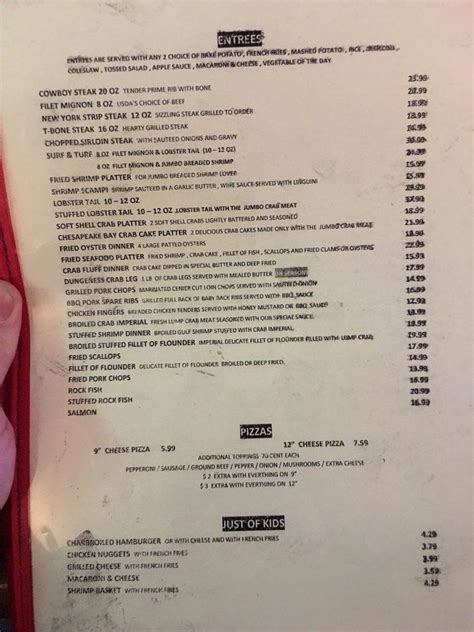 The Office Cafe and Lounge Home Laytonsville, Maryland Menu