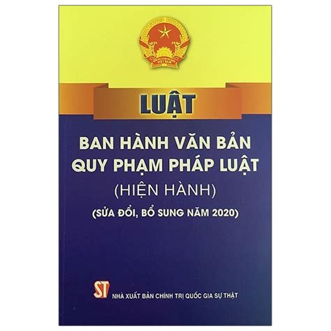 luaật ban hành văn bản quy phạm pháp luật