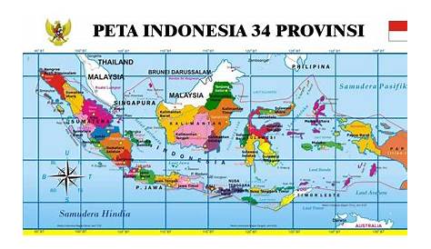 Jumlah Seluruh Provinsi di Indonesia Tahun 2015 Beserta Nama Ibukota