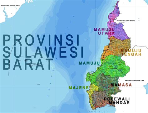 luas wilayah sulawesi barat