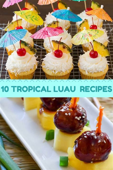 Easy Luau Recipes and Ideas 365ish Days of Pinterest Luau food