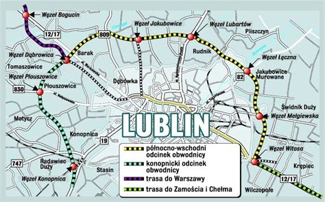 lublin mapa wyznaczanie trasy