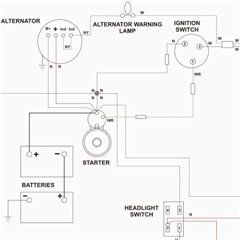 lucas starter wiring diagram