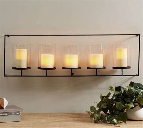 Lucca Wall-Mount Multi Candle Holder
