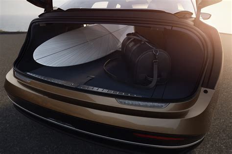 lucid air trunk size seats down