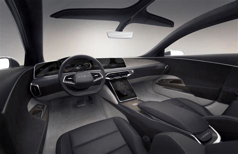 lucid electric car interior