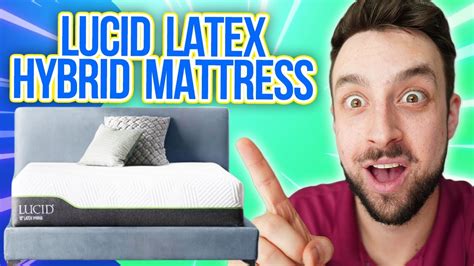 lucid hybrid mattress review youtube