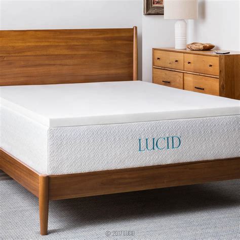 lucid mattress topper twin xl