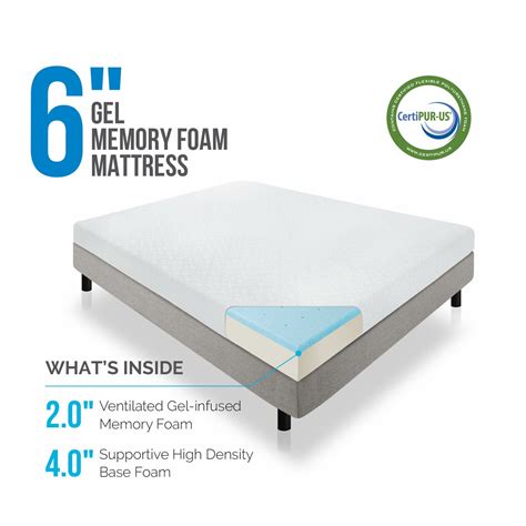 lucid memory foam mattress reviews