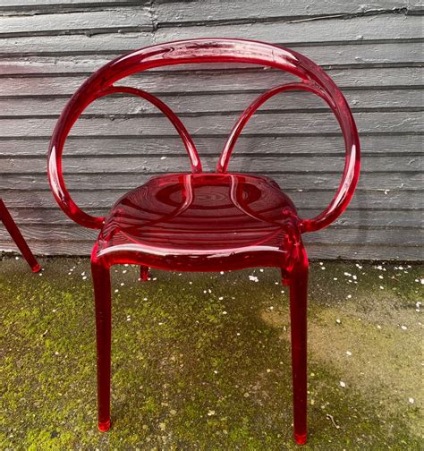 Lucite Stacking Chairs
