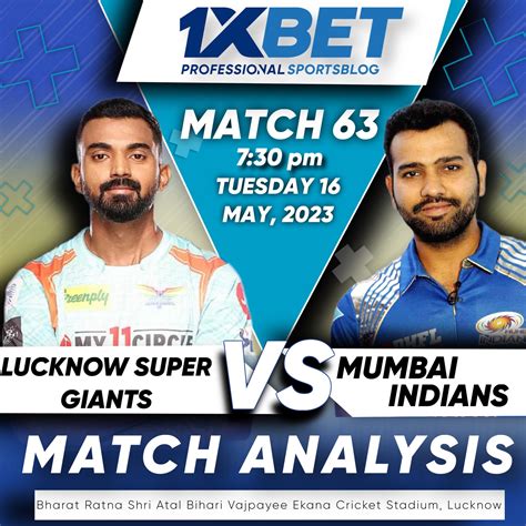 lucknow super giants vs mumbai indians ipl