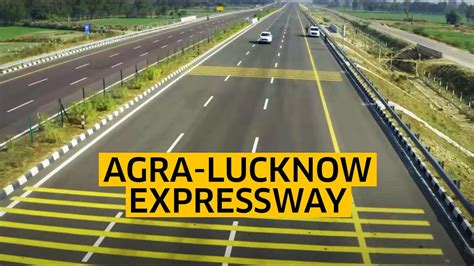 lucknow to agra expressway