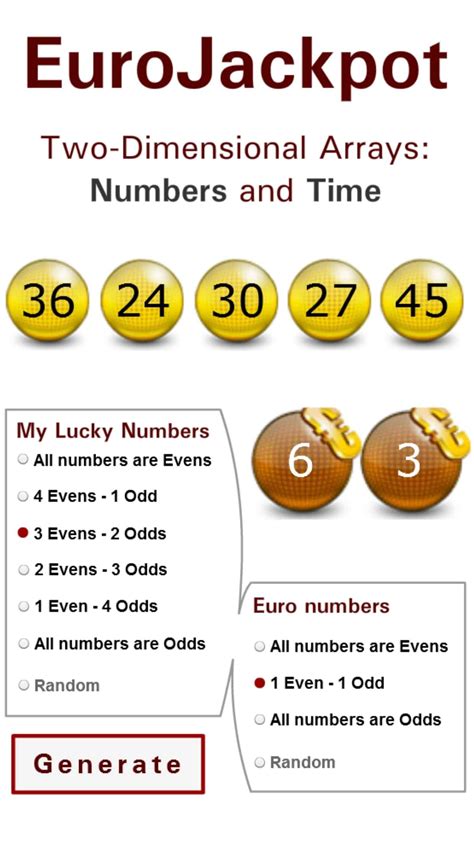 lucky numbers for eurojackpot
