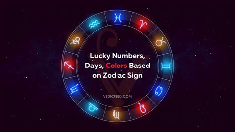 Lucky Numbers Horoscopes