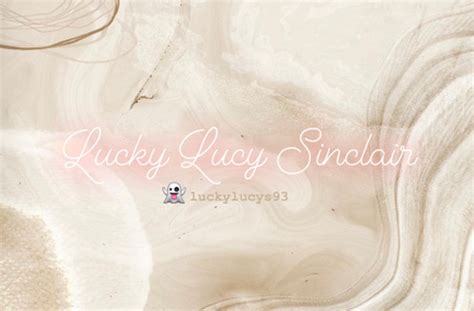 lucy onlyfans sinclair
