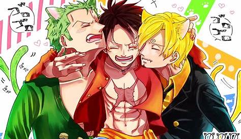 Zoro x Sanji x Luffy | One Piece | Pinterest