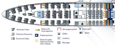 lufthansa boeing 747 jet seating chart
