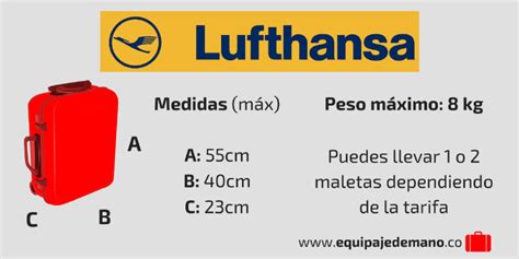 Lufthansa Equipaje De Mano