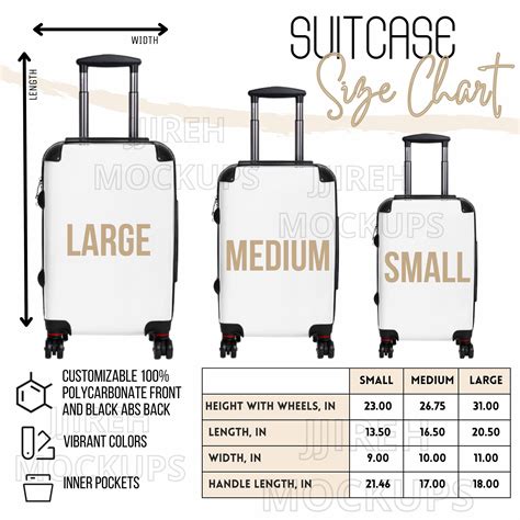 Luggage Case Dimensions